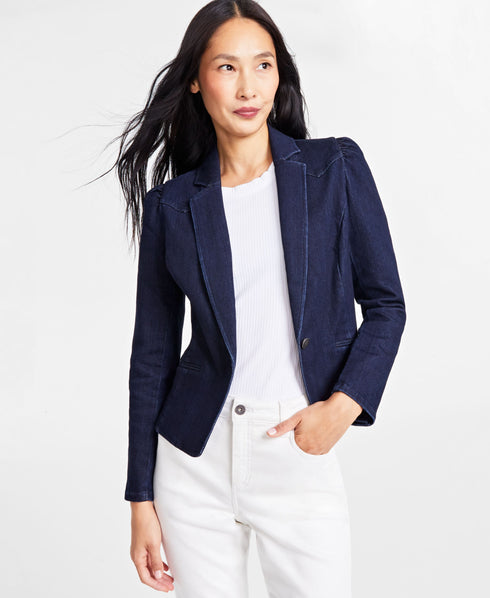 Women's Puff-Sleeve Blazer